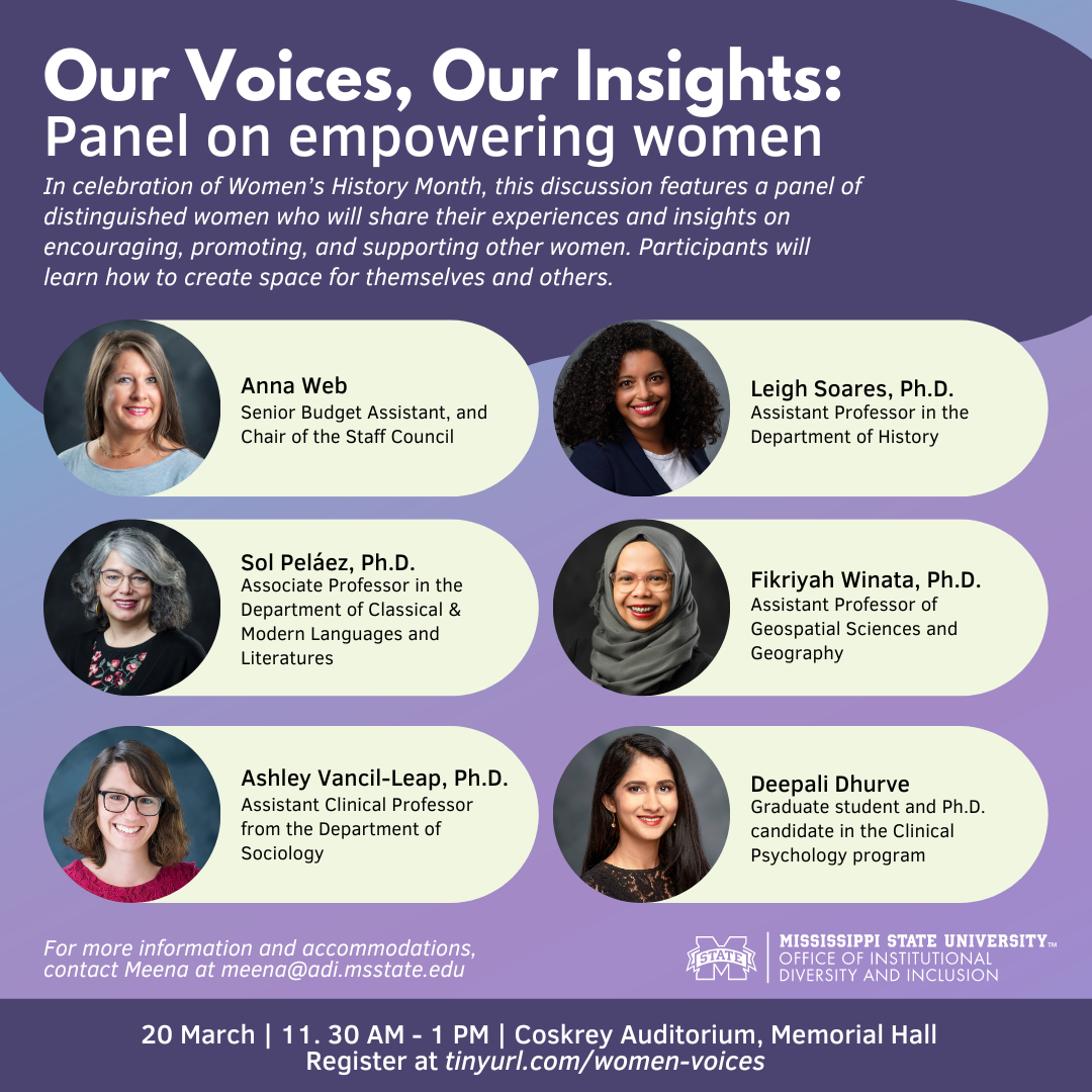 Women's History Month program